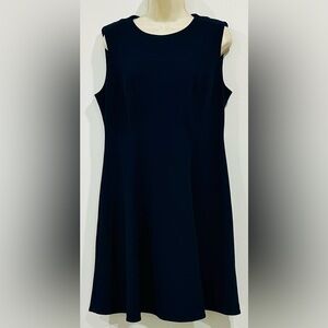 Tommy Hilfiger Navy Sleeveless Mini Dress